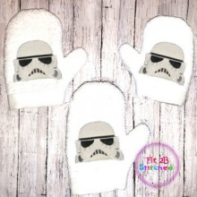 Trooper Dude Bath Mitt ITH 5x7