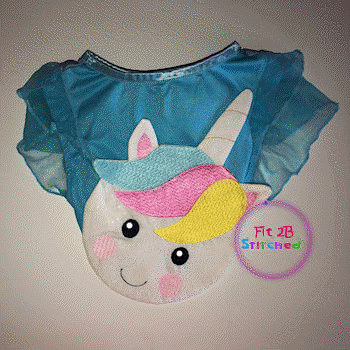 Unicorn ITH Pajama Bag 4 Sizes