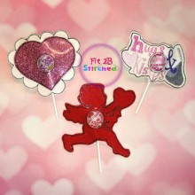 Valentine ITH Sucker Buddy Set 6
