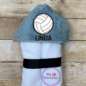 Volleyball Towel Hoodie