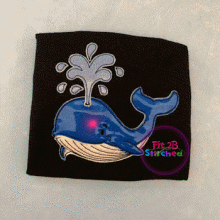 Whale Flasher Appl. 2 Sizes