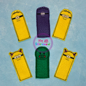 Yellow Pill ITH Finger Puppet Set 1