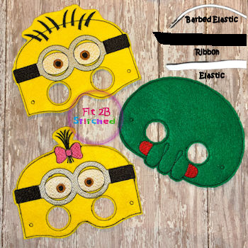 Yellow Pill ITH Kid Mask Set 2