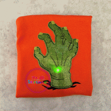 Zombie Hand Flasher Appl. 2 Sizes