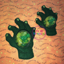 Zombie Hand ITH Candy Cup Holder 2 Sizes