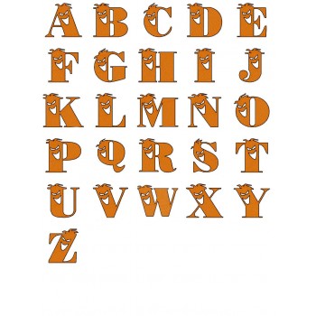 Ghouly Alphabet