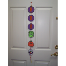Happy Halloween Wall-Door Hanging-4x4