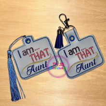 I Am That Aunt SnapIt-Taglet Set ITH