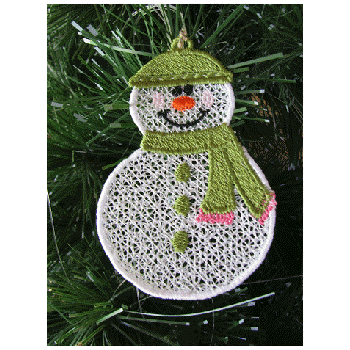 Snowman FSL Ornament Set