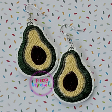 Avocado ITH Earring Set