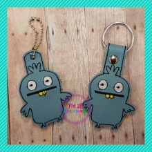 Babo Ugly Doll ITH Snap-It and Taglet Set