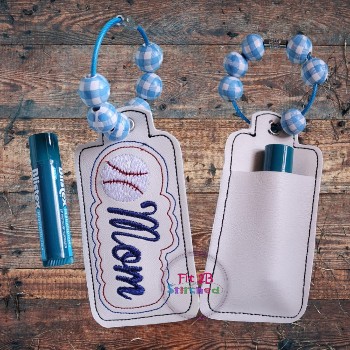 Baseball Mom Lip Balm-Chapstick Holder ITH