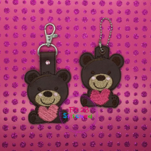 Bear Love Valentine SnapIt-Taglet Set