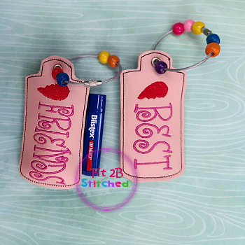 Best Friends Back Pocket Lip Balm Chapstick Holder