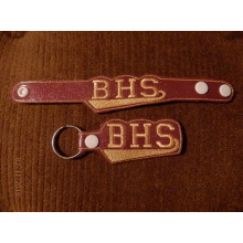 BHS Snap Bracelet-Key Fob Set ITH