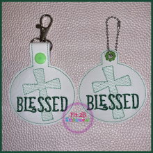 Blessed Cross ITH Snap-It and Taglet Set
