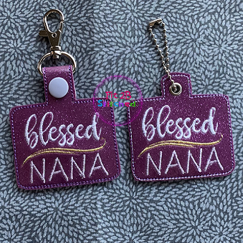 Blessed Nana SnapIt-Taglet Set ITH