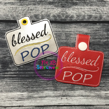 Blessed Pop SnapIt-Taglet Set ITH