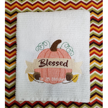 Blessed Pumpkin 5x7