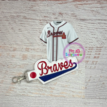 Braves Baseball Snap-It ITH