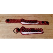 Buccaneers Snap Bracelet-Key Fob Set ITH