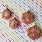 Bunny ITH Earring Set