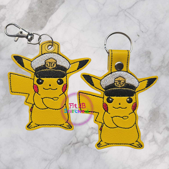 Capt. Pika Poke SnapIt - Taglet Set ITH