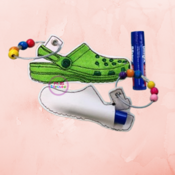 Charm Shoe Lip Balm-Chapstick Holder ITH Filled