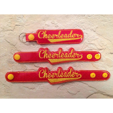 Cheerleader Snap Bracelet-Key Fob Set