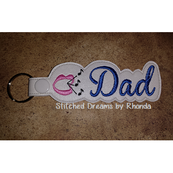 Choir Dad Key Fob ITH