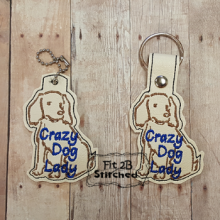 Crazy Dog Lady SnapIt-Taglet Set
