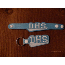 DHS Snap Bracelet-Key Fob Set ITH