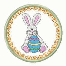 Easter Friends Coaster Set ITH