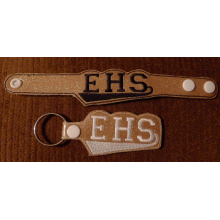 EHS Snap Bracelet-Key Fob Set ITH