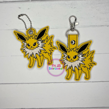 Electric Eeveelution Poke SnapIt - Taglet Set ITH