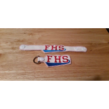 FHS Snap Bracelet-Key Fob Set ITH