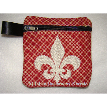 Fleur de Lis Coin Purse ITH