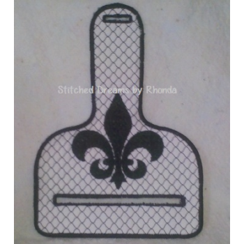 Fleur de Lis Towel Holder ITH