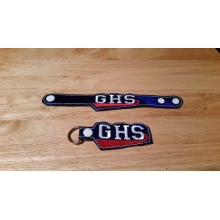 GHS Snap Bracelet-Key Fob Set ITH