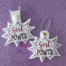 Girl Power SnapIt-Taglet Set ITH