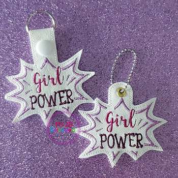 Girl Power SnapIt-Taglet Set ITH
