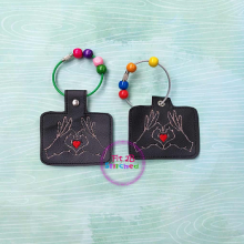 Give Love SnapIt - Taglet Set ITH