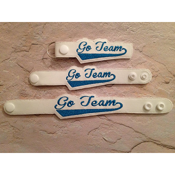 Go Team Snap Bracelet-Key Fob Set