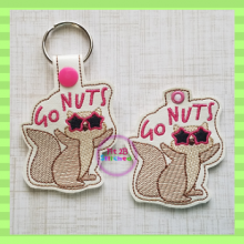 Go Nuts Squirrel Punimal ITH Snap-It and Taglet Set