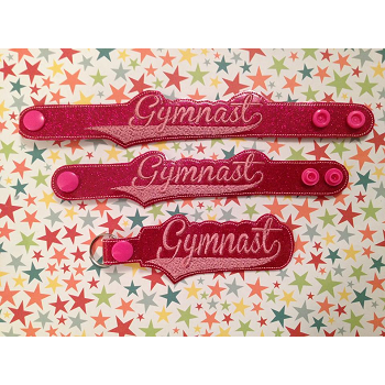 Gymnast Snap Bracelet-Key Fob Set