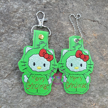 HK Grinch Christmas SnapIt - Taglet Set ITH