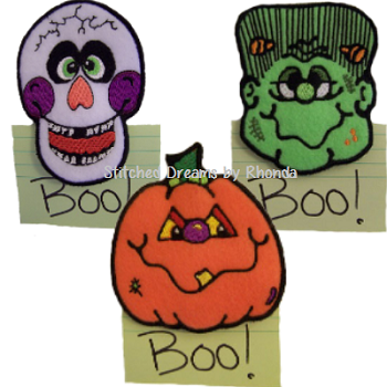 Halloween Memo Clips Set of 3 ITH