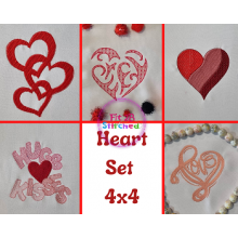 Heart Set 4x4