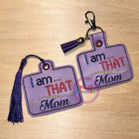 I Am That Mom SnapIt-Taglet Set ITH