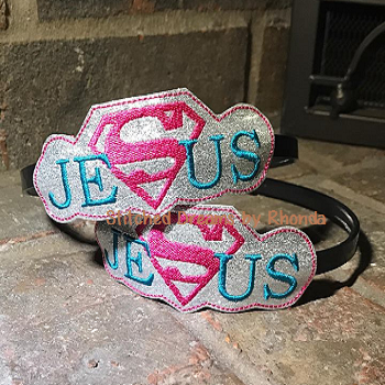 Jesus Superhero Headband Slider